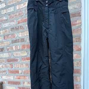 White Stag vintage high rise black ski pants
